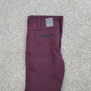 Alfani Women's Burgundy Dress Pants